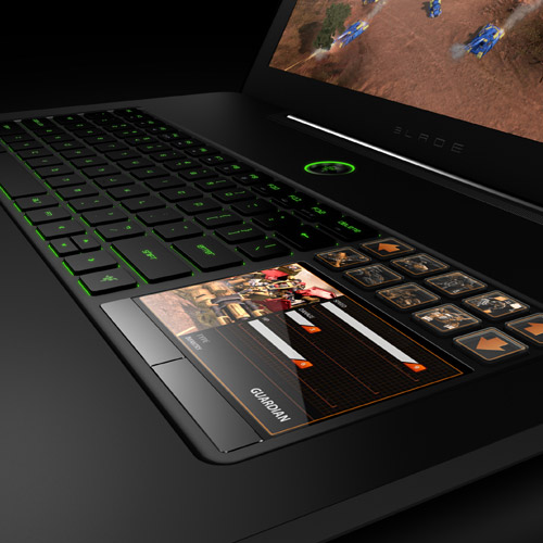 Razer Blade Keyboard and Touchpad